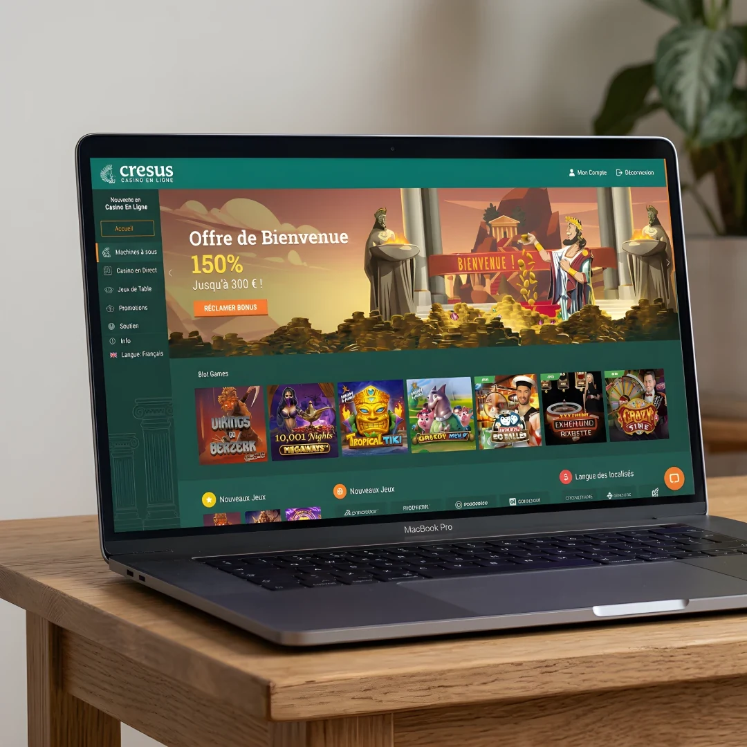 Casino Cresus - programme fidélité et offre qui attirait les joueurs français